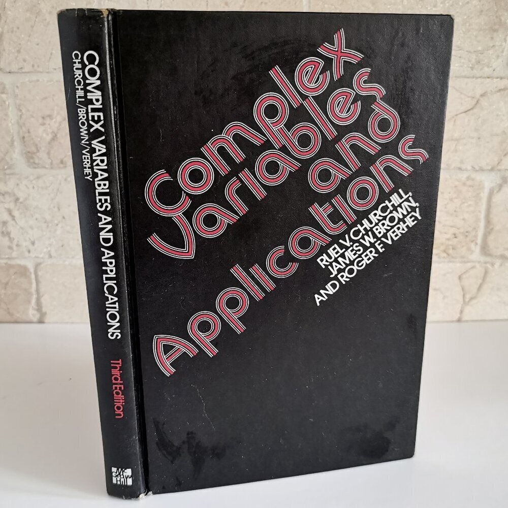 1976 Complex Variables and Applications Textbook Maths Functions Limits Integral